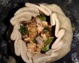 कोबी कांदा टोफू स्टफ्फ पराठा (kobi kanda tofu stuffed paratha recipe in marathi) रेसिपी स्टेप 4 फोटो 