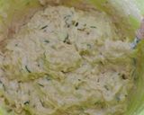 Cukkini palacsinta, fűszeres avokádó töltelékkel recept fázis 2 fotója