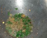 A picture of step 2 of Rava Upma.