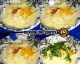 A picture of step 3 of Rice Fara or steamed Rice savoury gujiya.