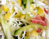 Crunchy salad in Waffle  #WokCooking recipe step 3 photo