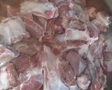 A picture of step 2 of Dunba shinwari karahi😋.