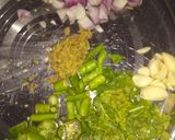 ગ્રીન પુલાવ(green pulav recipe in Gujarati) રેસીપી સ્ટેપ2ફોટો