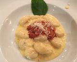 Foto del paso 13 de la receta: Gnocchi con salsa de 4 quesos y Ragú de chorizo