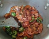 A picture of step 8 of Bhuni Lauki.