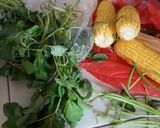Foto langkah ke 1 dari resep Bayam Bening Plus Jagung Manis.