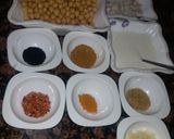 A picture of step 1 of Chane ki tarkari  sehri special.