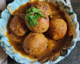 आलू का कोफ्ता करी रेसिपी चरण 6 फोटो