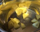 A picture of step 1 of Spicy Apple and parsnip soup.