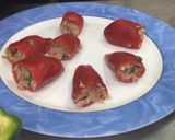 Foto del paso 10 de la receta Pimientos de Piquillo y Fajitas rellenos de ensaladilla Batatas