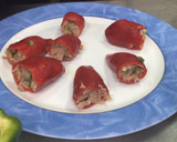 Foto del paso 10 de la receta: Pimientos de Piquillo y Fajitas rellenos de ensaladilla Batatas