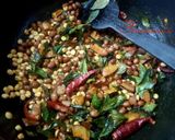 A picture of step 2 of Crunchy Poha.