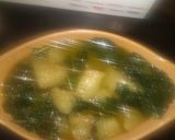 A picture of step 8 of Kashmiri Kadam Saag.