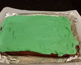 A picture of step 17 of Fudge Brownies & White Chocolate Mint Whipped Cream.