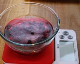 A picture of step 3 of Easy! Nuts and Dried Berry Baked Cheesecake.