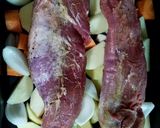Foto del paso 1 de la receta: Solomillo de cerdo al horno con verduras