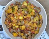 Foto langkah ke 4 dari resep Balado Kentang Ampela Cabe Gendot.