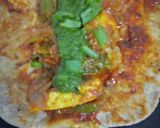 A picture of step 21 of Tandoori Paneer wrap.