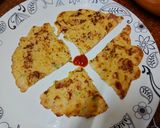 बेसन चीला (Besan Cheela recipe in hindi) रेसिपी चरण 5 फोटो