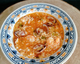 Foto del paso 11 de la receta: Arroz caldoso con langostinos y almejas