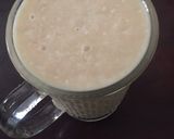 A picture of step 2 of Sapota milk shake.