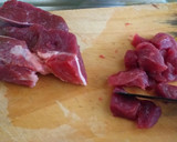 Foto del paso 1 de la receta: Albóndigas de carne con pimiento asado y verduras