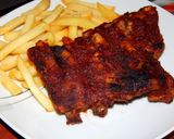 Barbecue oldalas recept fázis 7 fotója