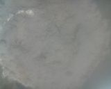 A picture of step 1 of Kaju katli.