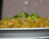 A picture of step 4 of Keema baryani.