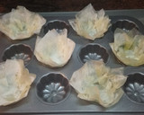 Foto del paso 1 de la receta: Flores de pasta filo