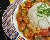 A picture of step 8 of Chicken jalferzi.