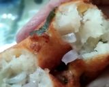 A picture of step 8 of Instant Medu Vada.