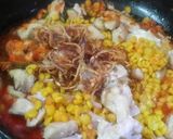 A picture of step 3 of Chicken Chana Dal Masala.