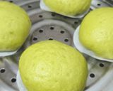 Foto langkah ke 8 dari resep Bakpao Pandan Isi Kacang Ijo Kupas.