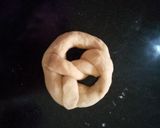 A picture of step 5 of German pretzels.