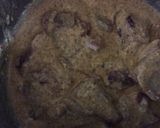 A picture of step 1 of Dum Gosht.