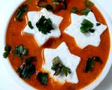 A picture of step 6 of Shahi Paneer.