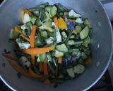 A picture of step 3 of Vegetable stir fried rice #creativerice.