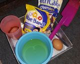Foto langkah ke 1 dari resep Brownies kukus nutri cake praktis tanpa mixer dan oven.