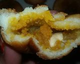 A picture of step 12 of Laddu stuffing bread puwa.