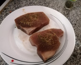 Foto del paso 2 de la receta: Lomos de atún en salsa dulce