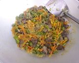 Foto langkah ke 6 dari resep Tumis Wortel Buncis With telur dan Ati Ayam.