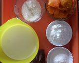 Foto langkah ke 1 dari resep Pumpkin Ice Cream Bites.