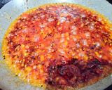 A picture of step 2 of Tomato Chutney (you can preserve it for 6 months).