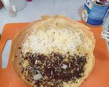 Foto langkah ke 5 dari resep Martabak Tipis Kering (Tipker) renyah pakai teflon no mixer.
