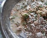 A picture of step 4 of Mixed flour n mix leafy green vegetables thepla.