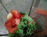 A picture of step 2 of Watermelon mojito.