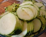 Une image de l'étape 2 de Poulet à la rôtissoire, aubergines tomates et courgettes.