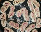 Foto del paso 7 de la receta: Palmeritas de jamón y queso