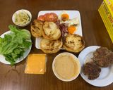 Hình bước làm 13 của món Hamburger tại gia siêu ngon style Hàn Quốc